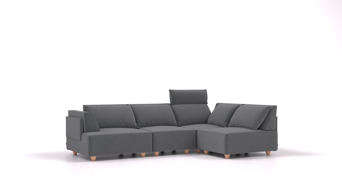 Fodere per Cascais R in AT-88: Dark Grey