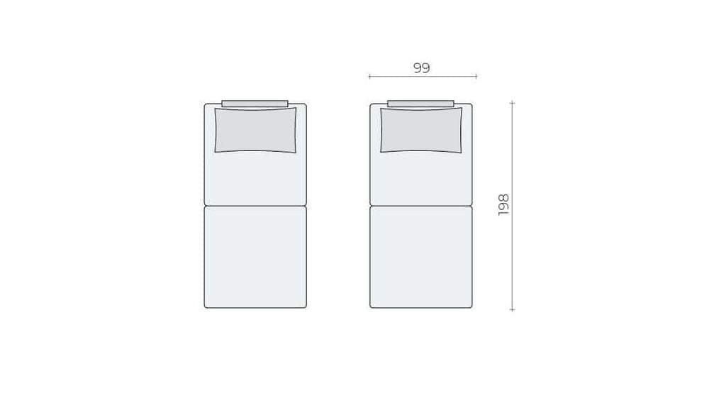 CasCais CS &ndash; 2 letti
