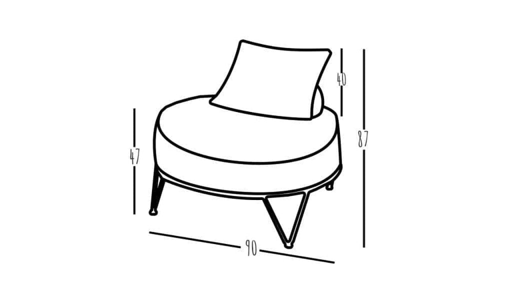 Pebble Chair &ndash; Sedia Pebble