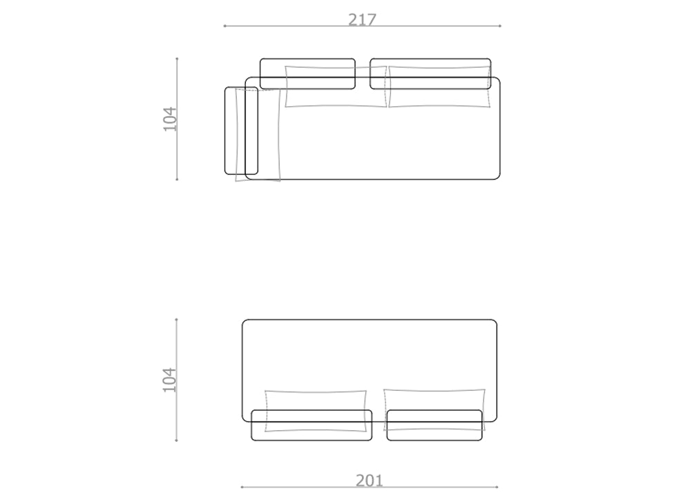 Matacao3 Twin &ndash; 2x Tre posti