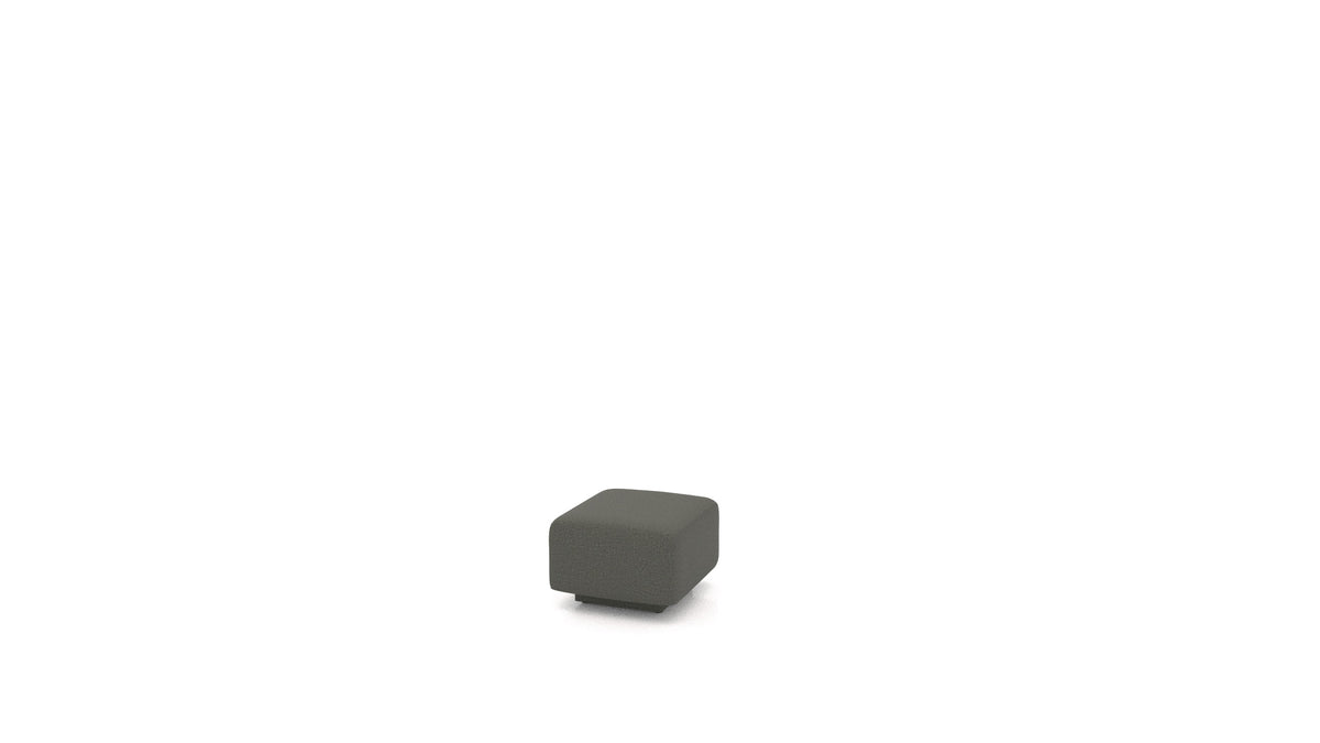 BonBon3 C elemento, elemento del divano modulare FEYDOM in tessuto Heim HM-98 Dark Grey