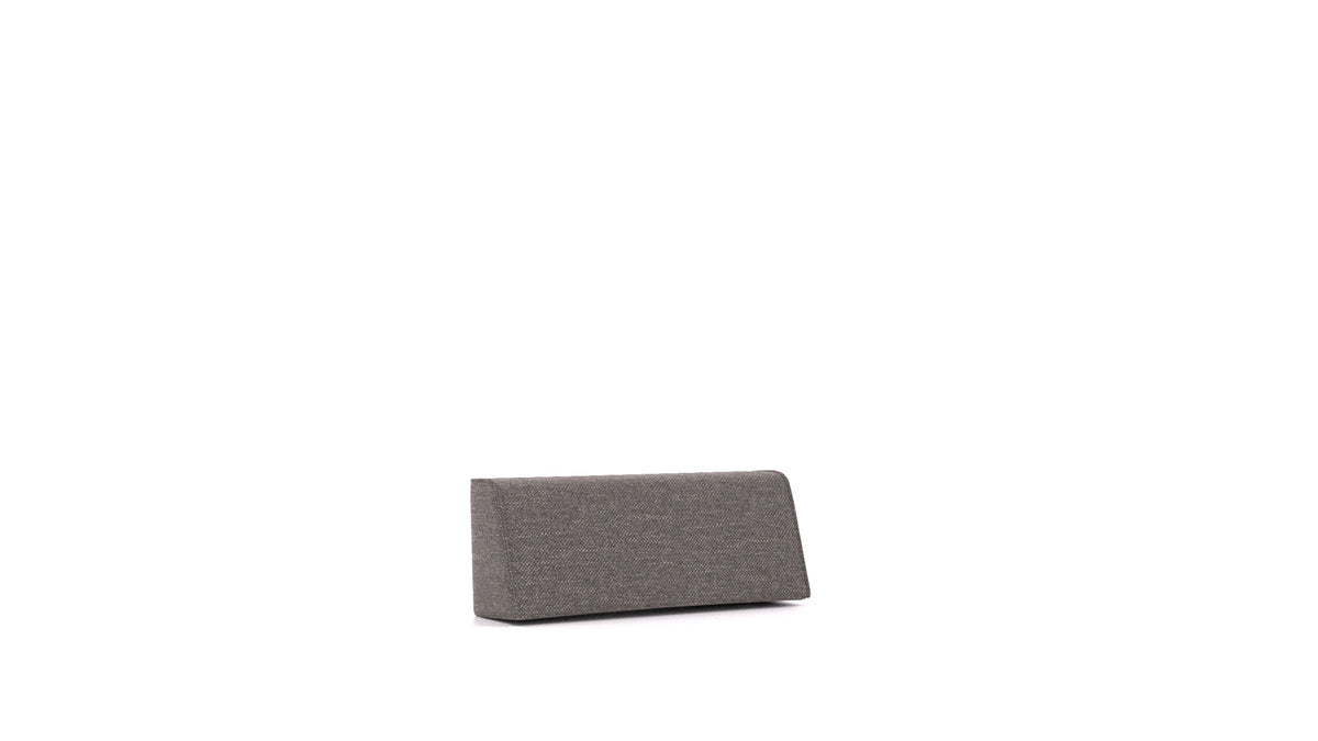 CasCais NA cuscino per la schiena, cuscino FEYDOM in tessuto Alure DE-92 Middle Grey