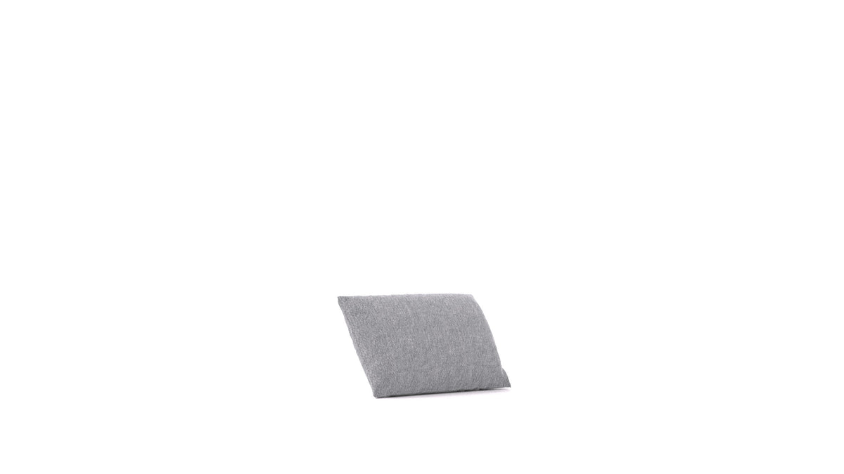 Cascais PA cuscino, cuscino FEYDOM in tessuto Phoenix FE-92 Dark Grey