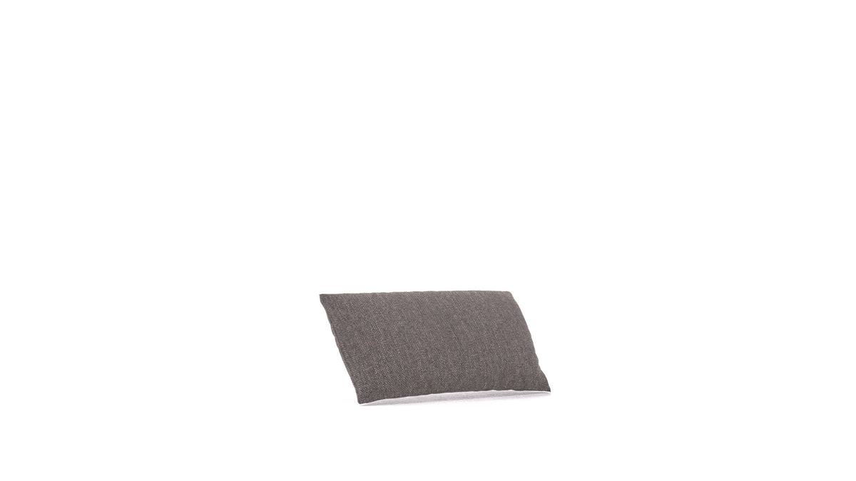 Cascais PB cuscino, cuscino FEYDOM in tessuto Alure DE-92 Middle Grey