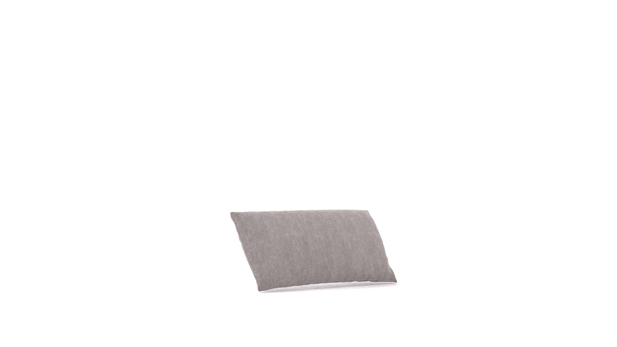 Cascais PB cuscino, cuscino FEYDOM in tessuto Mollia FF-14 Middle Grey
