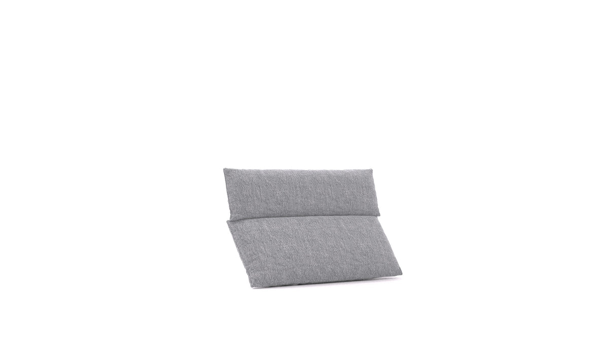 Cascais PPB cuscino (PB+CB), cuscino FEYDOM in tessuto Phoenix FE-92 Dark Grey