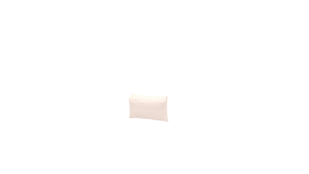 Clooods cuscino per la schiena, cuscino FEYDOM in tessuto Hygge HG-04 Natur