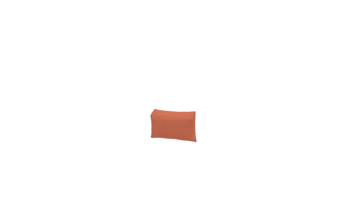 Clooods cuscino per la schiena, cuscino FEYDOM in tessuto Hygge HG-56 Terracotta