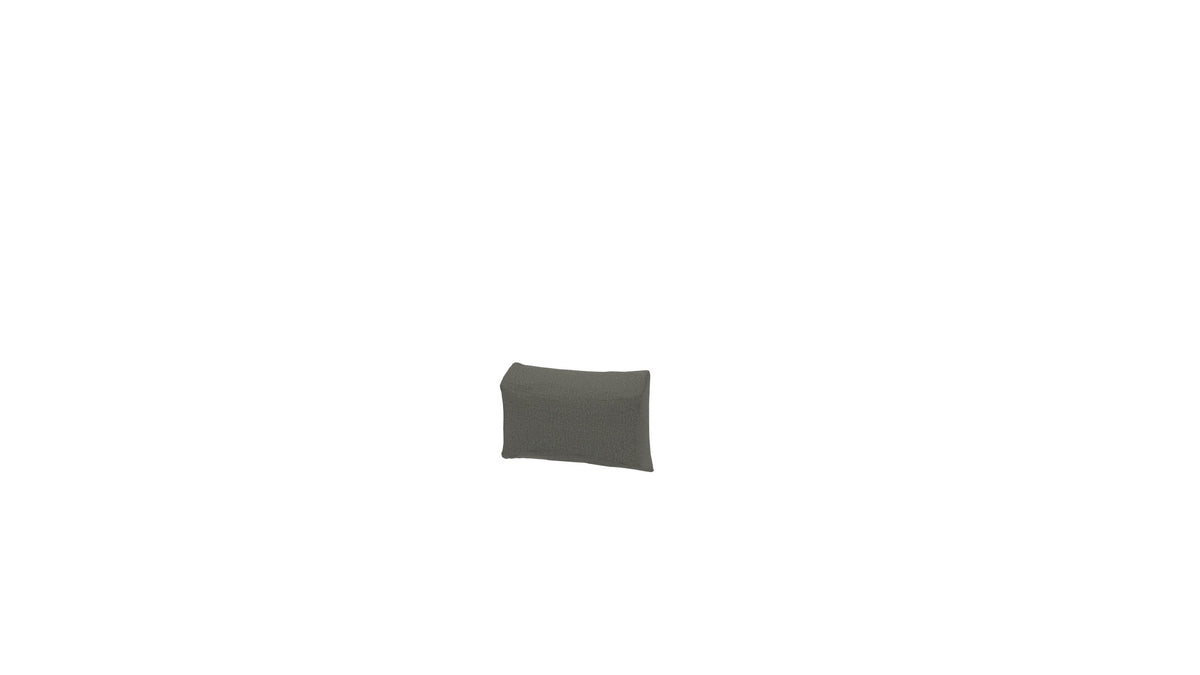 Clooods cuscino per la schiena, cuscino FEYDOM in tessuto Heim HM-98 Dark Grey
