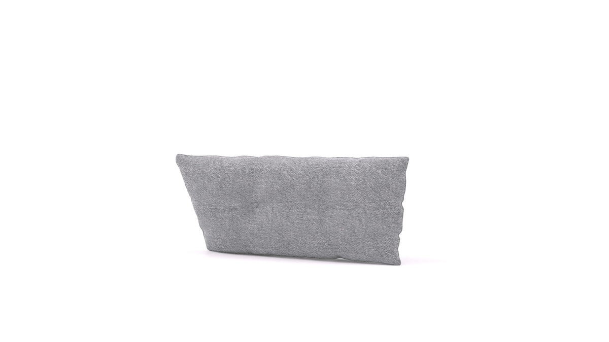 Diagon grande cuscino, cuscino FEYDOM in tessuto Phoenix FE-92 Dark Grey