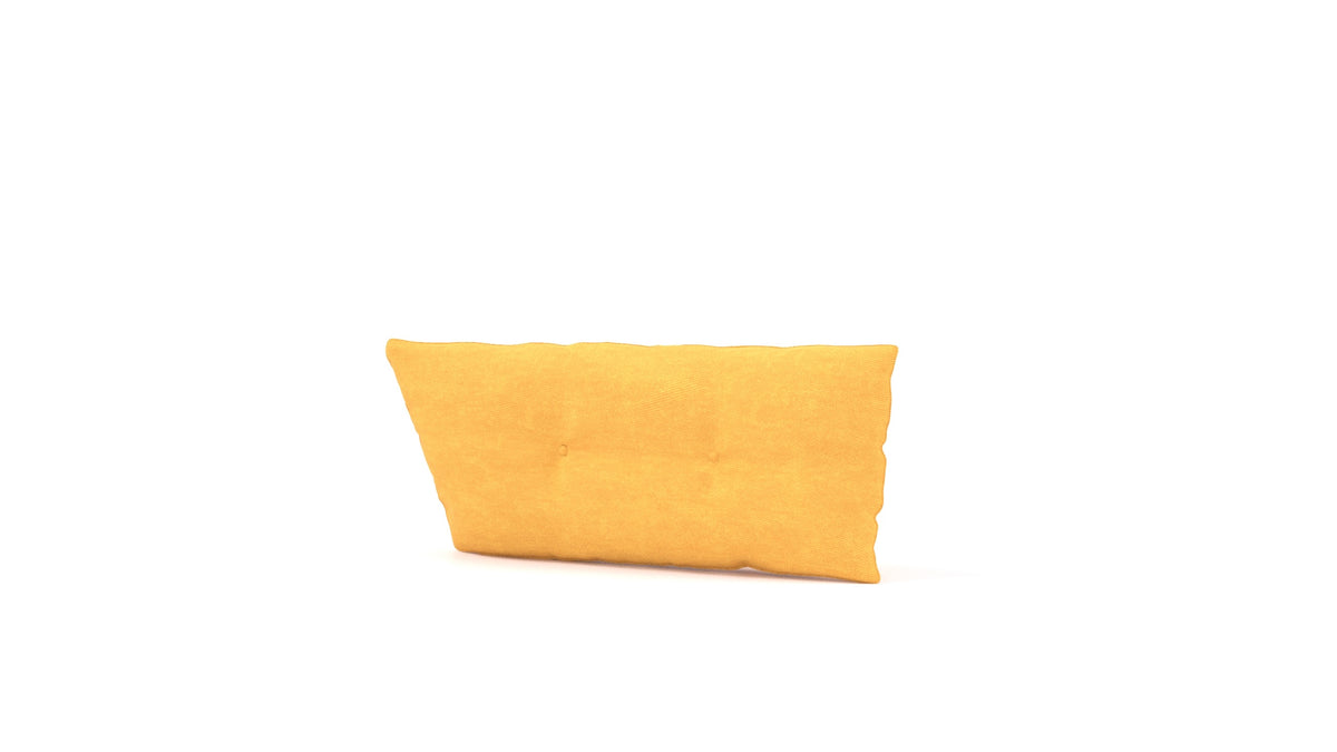 Diagon grande cuscino, cuscino FEYDOM in tessuto Mollia FF-16 Yellow