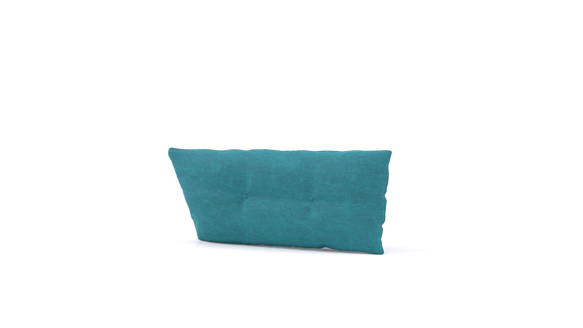 Diagon grande cuscino, cuscino FEYDOM in tessuto Mollia FF-20 Turquoise