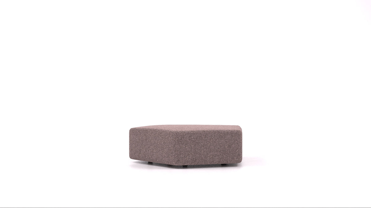 Matacao3 SG, elemento del divano modulare FEYDOM in tessuto Icon IC-69 Marmo