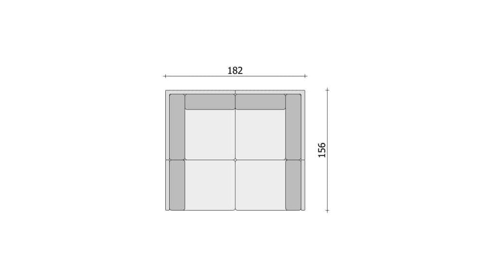 Clooods 4S &ndash; Poltrona reclinabile doppia