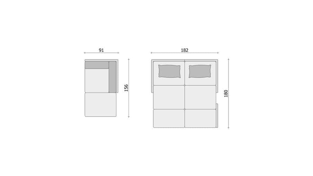 Clooods 4S+M &ndash; Letto + Poltrona
