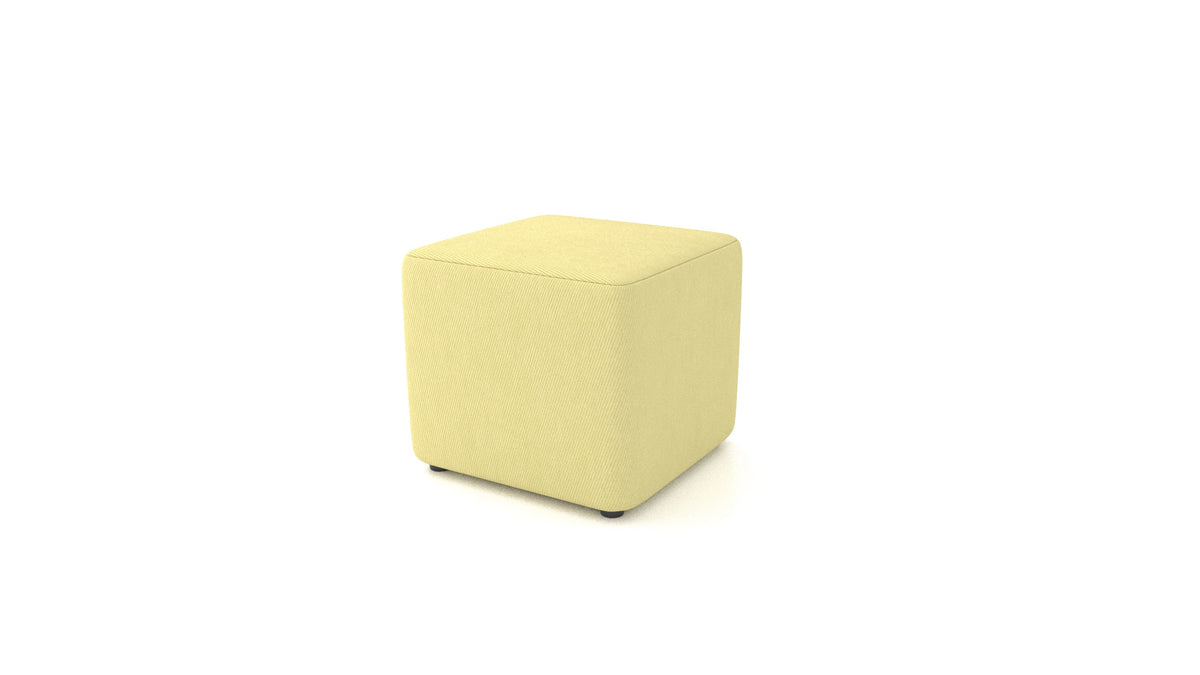 Pouf TA-1, pouf FEYDOM in tessuto Mollia HC-09 Grass Green