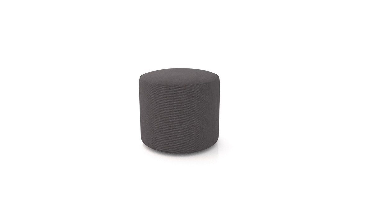 Pouf TA-2, pouf FEYDOM in tessuto Mollia FF-12 Dark Grey