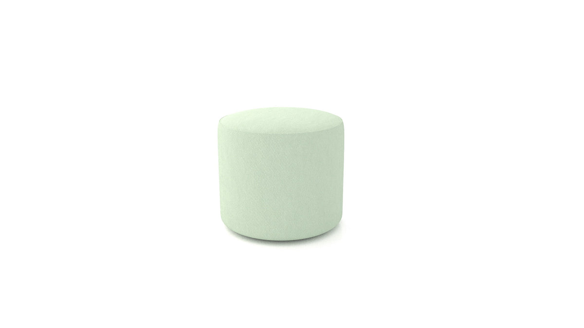 Pouf TA-2, pouf FEYDOM in tessuto Mollia FF-18 Mint