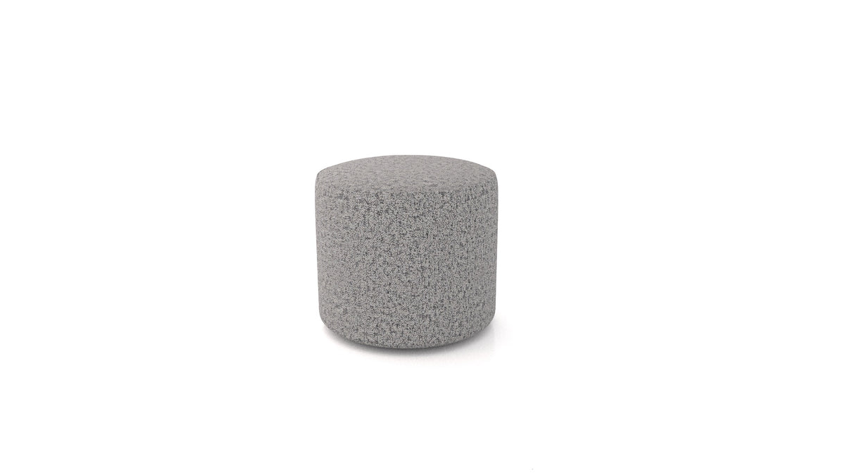 Pouf TA-2, pouf FEYDOM in tessuto Hygge HG-92 Medium Grey