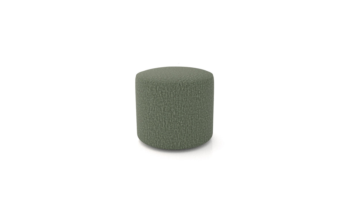 Pouf TA-2, pouf FEYDOM in tessuto Heim HM-39 Forest