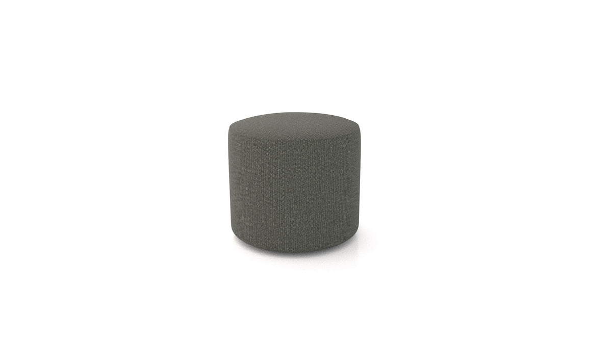 Pouf TA-2, pouf FEYDOM in tessuto Heim HM-98 Dark Grey