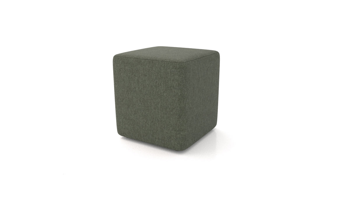 Pouf TA-3, pouf FEYDOM in tessuto Velare ET-38 Pine