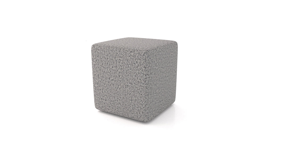 Pouf TA-3, pouf FEYDOM in tessuto Hygge HG-92 Medium Grey