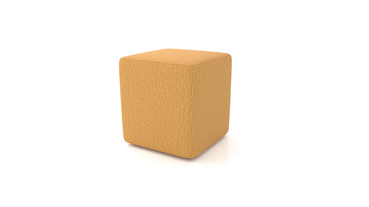 Pouf TA-3, pouf FEYDOM in tessuto Heim HM-53 Antique Gold