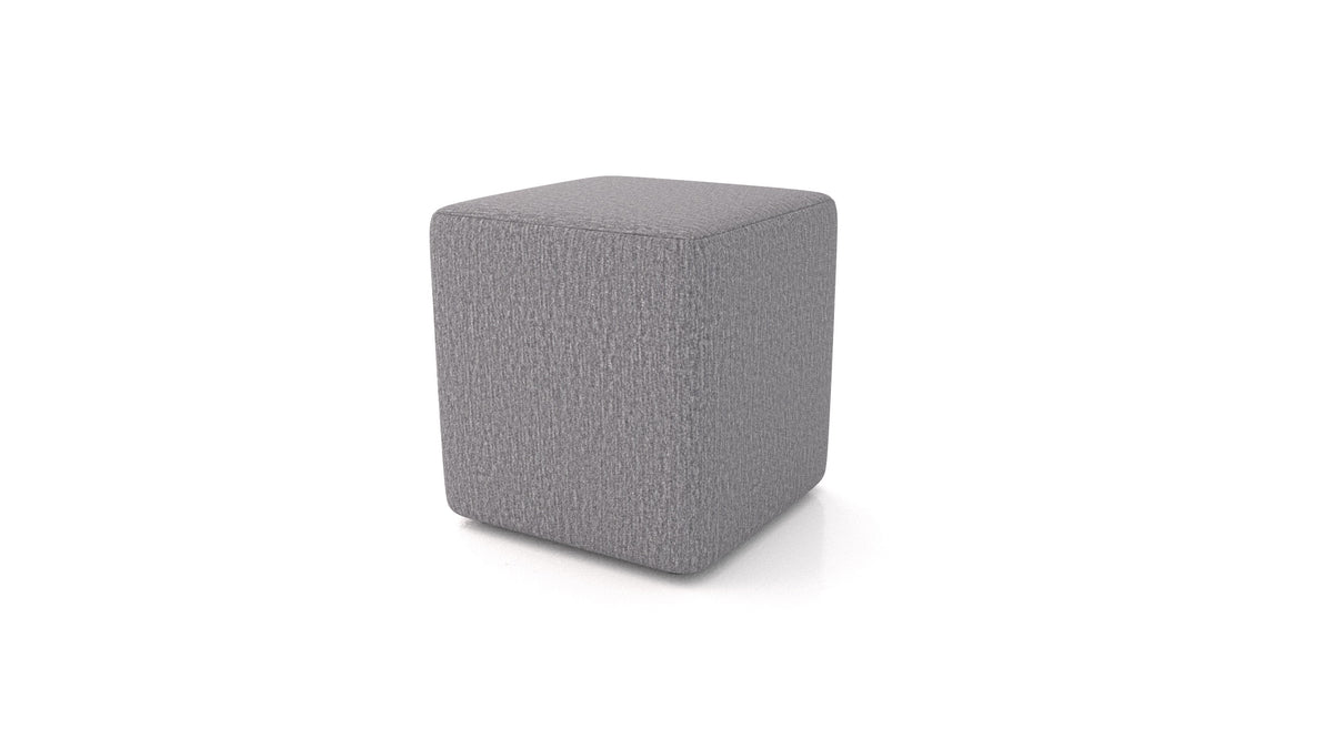 Pouf TA-3, pouf FEYDOM in tessuto Heim HM-95 Medium Grey