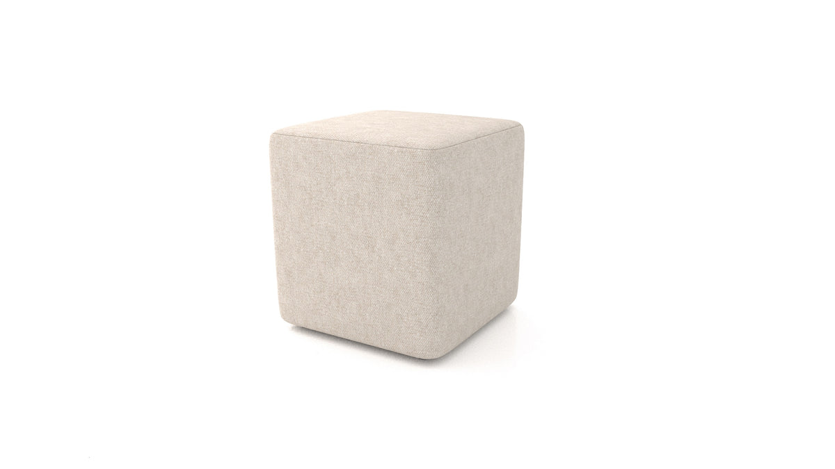 Pouf TA-3, pouf FEYDOM in tessuto Icon IC-02 Natur
