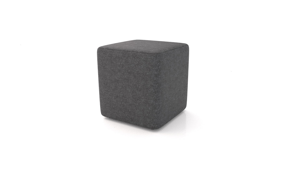Pouf TA-3, pouf FEYDOM in tessuto Icon IC-99 Umbra