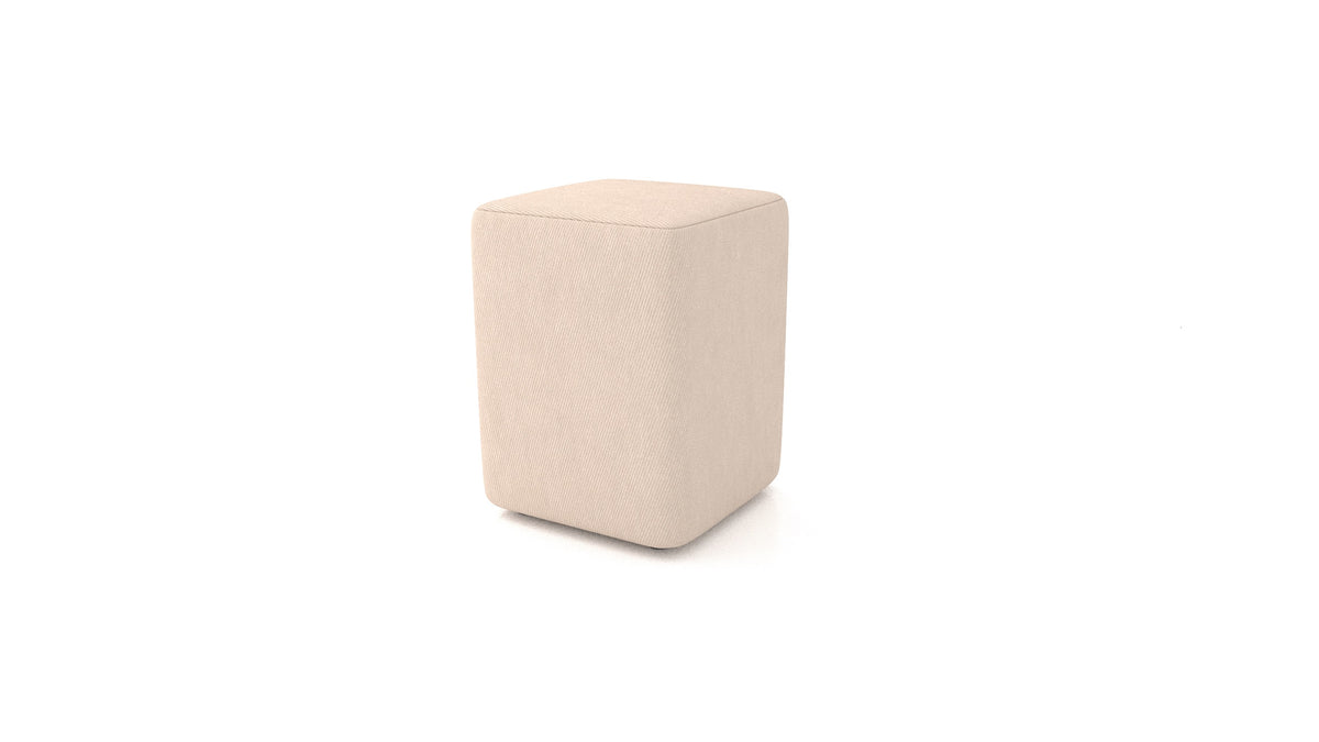 Pouf TA-4, pouf FEYDOM in tessuto Mollia HC-03 Honey
