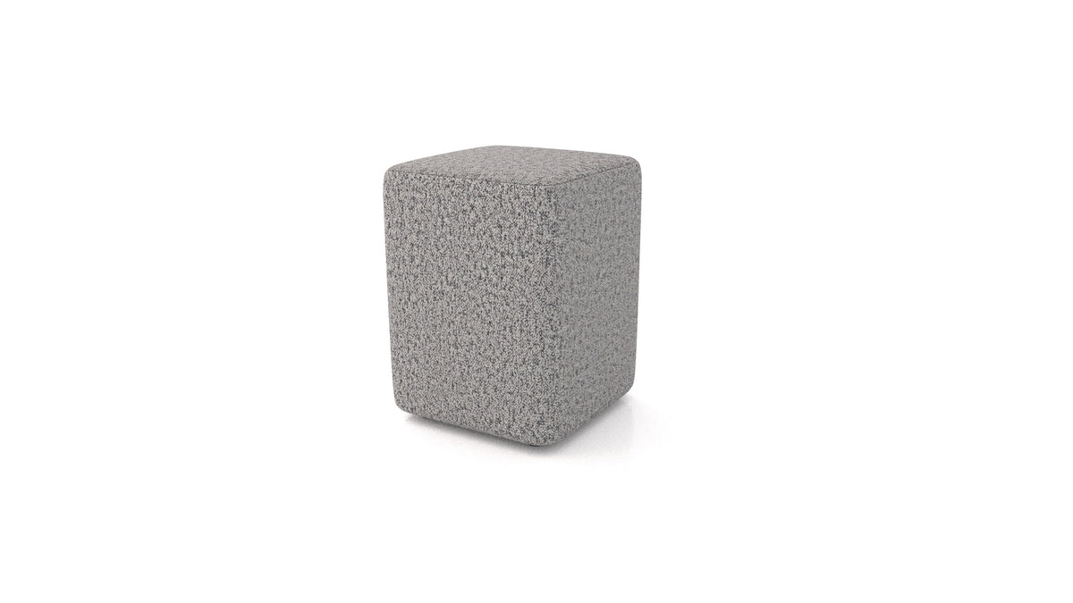 Pouf TA-4, pouf FEYDOM in tessuto Hygge HG-92 Medium Grey