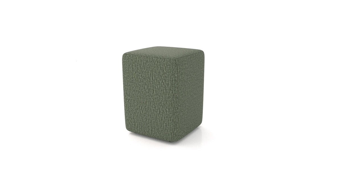 Pouf TA-4, pouf FEYDOM in tessuto Heim HM-39 Forest