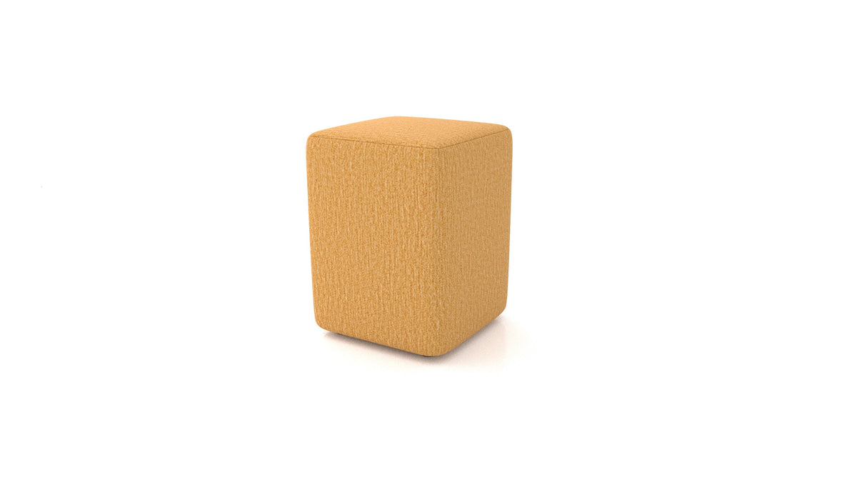 Pouf TA-4, pouf FEYDOM in tessuto Heim HM-53 Antique Gold