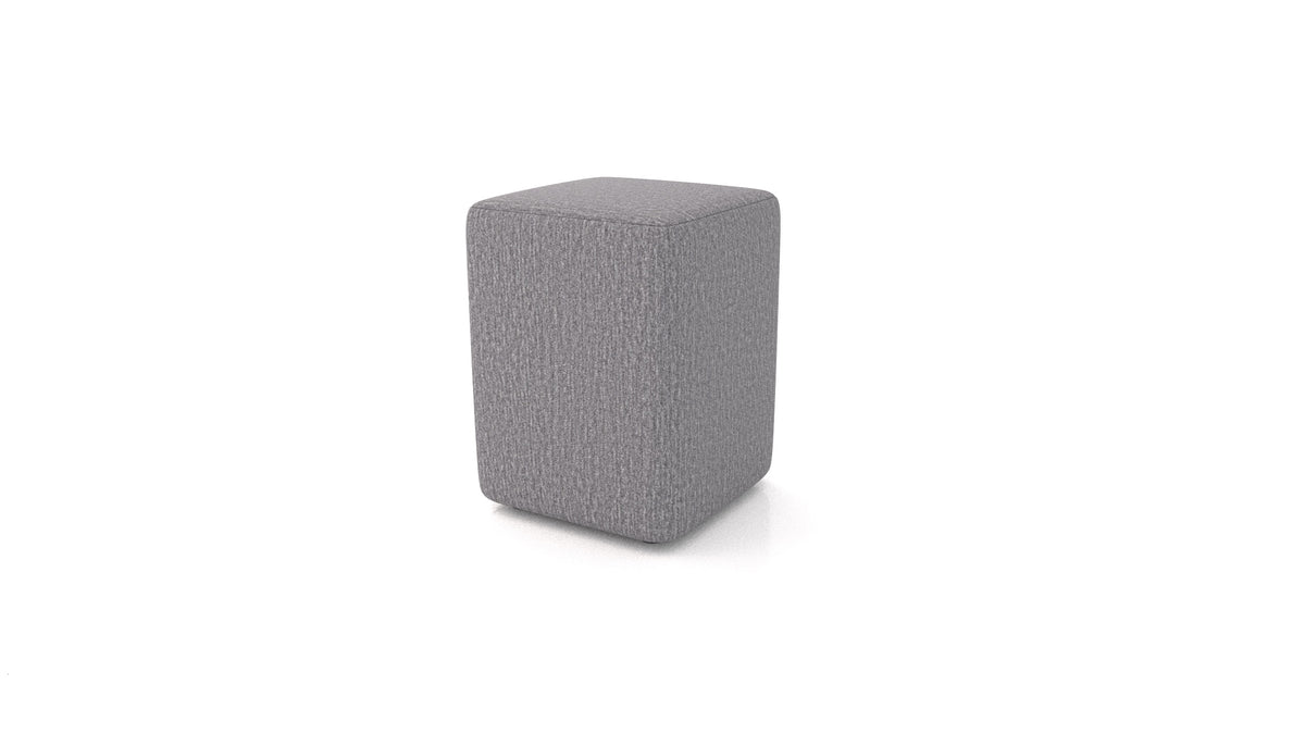 Pouf TA-4, pouf FEYDOM in tessuto Heim HM-95 Medium Grey