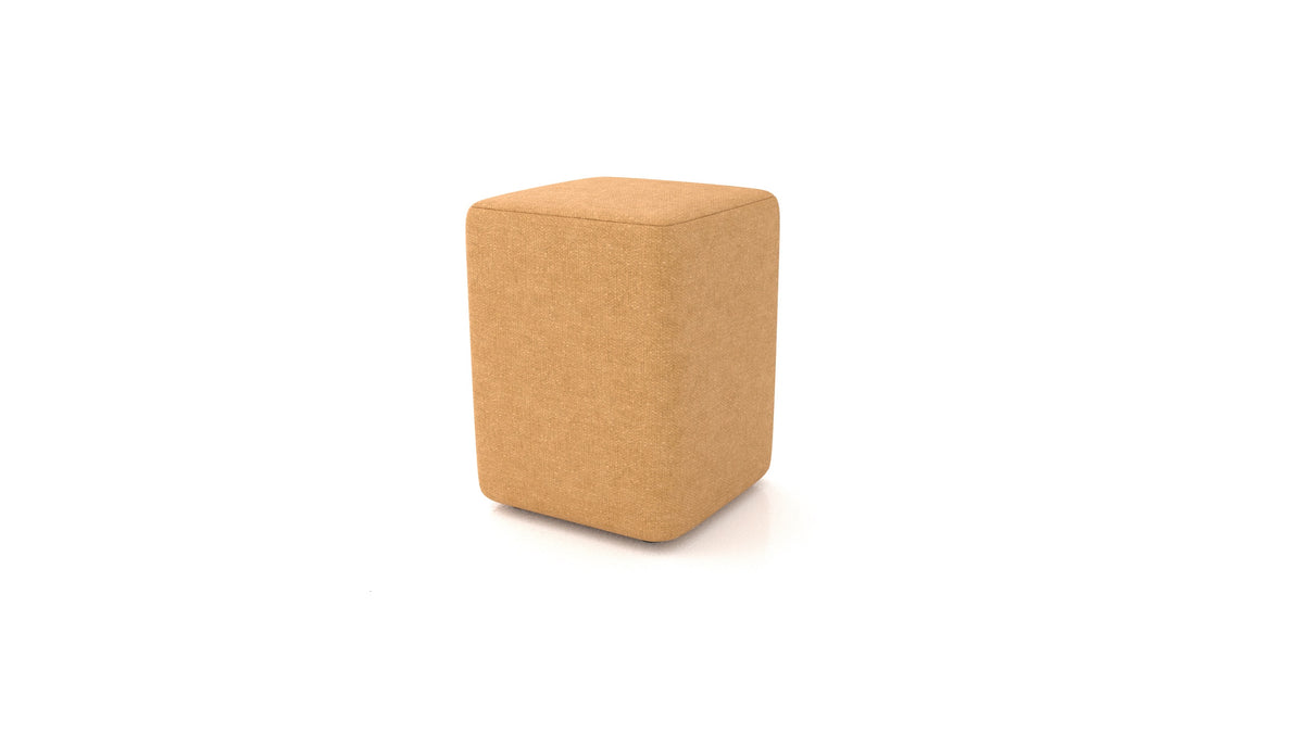Pouf TA-4, pouf FEYDOM in tessuto Icon IC-45 Antic Gold