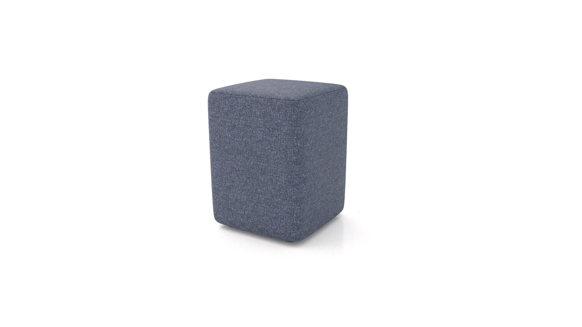 Pouf TA-4, pouf FEYDOM in tessuto Icon IC-79 Deep Blue