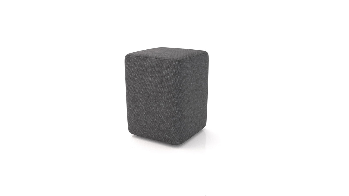 Pouf TA-4, pouf FEYDOM in tessuto Icon IC-99 Umbra
