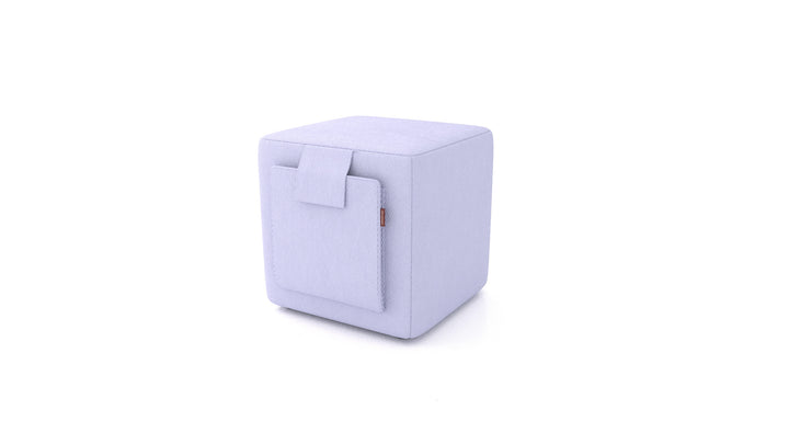 Pouf Tuck, pouf FEYDOM in tessuto Mollia FF-17 Lavander