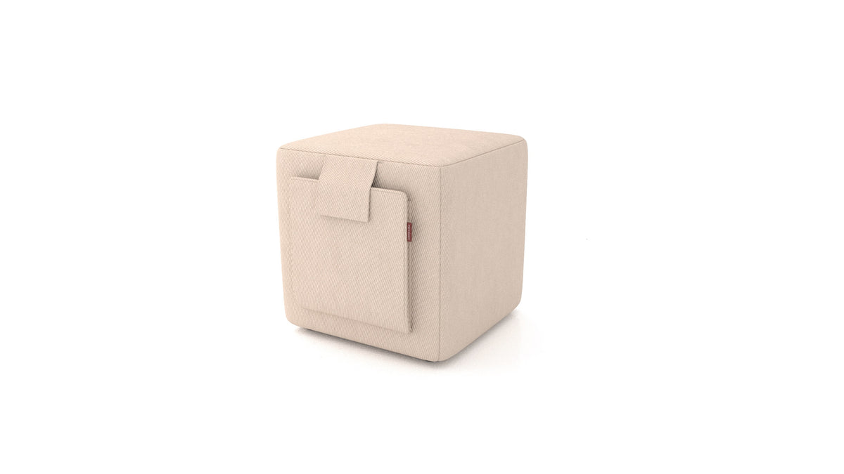 Pouf Tuck, pouf FEYDOM in tessuto Mollia HC-03 Honey