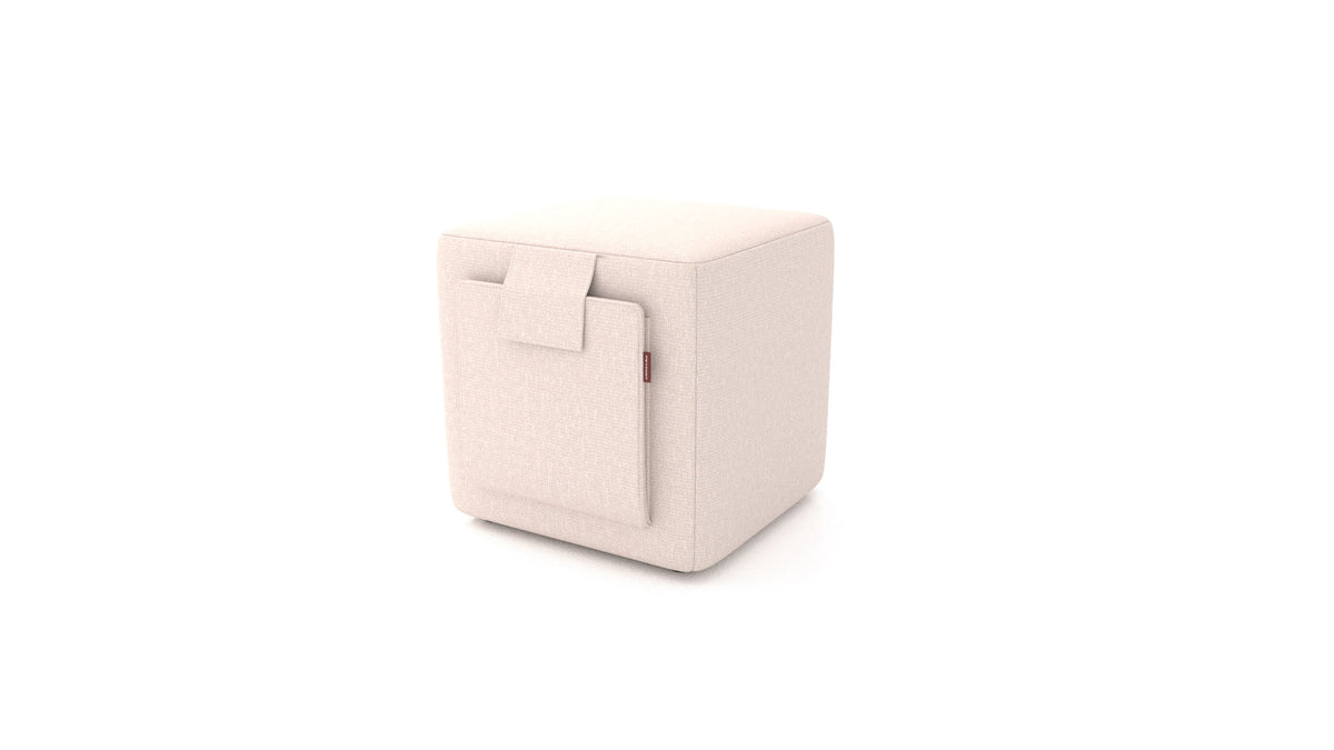 Pouf Tuck, pouf FEYDOM in tessuto Hygge HG-04 Natur