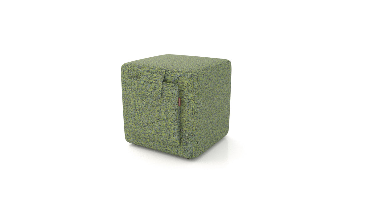 Pouf Tuck, pouf FEYDOM in tessuto Hygge HG-34 Olive Green