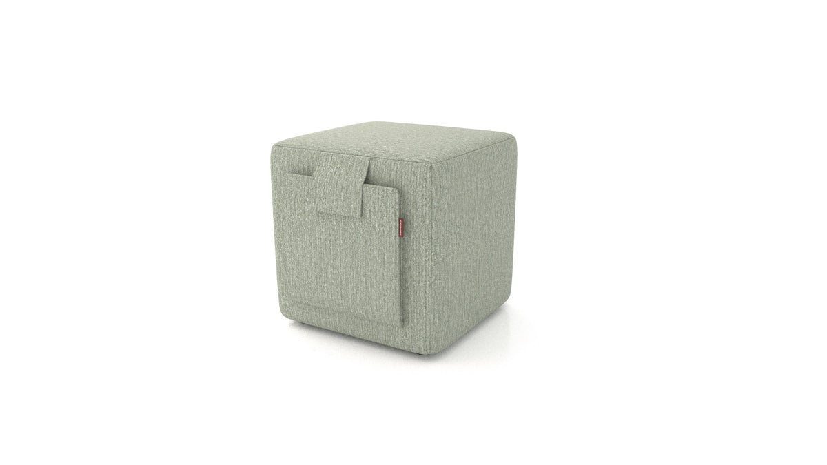 Pouf Tuck, pouf FEYDOM in tessuto Heim HM-34 Jade