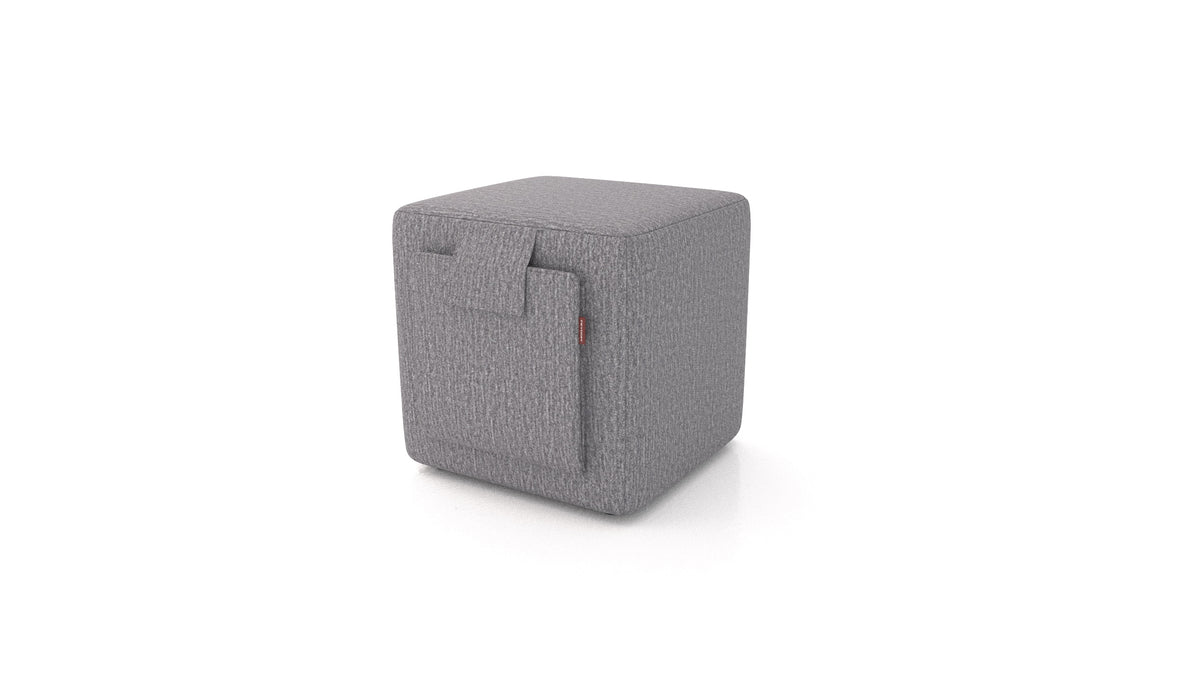 Pouf Tuck, pouf FEYDOM in tessuto Heim HM-95 Medium Grey