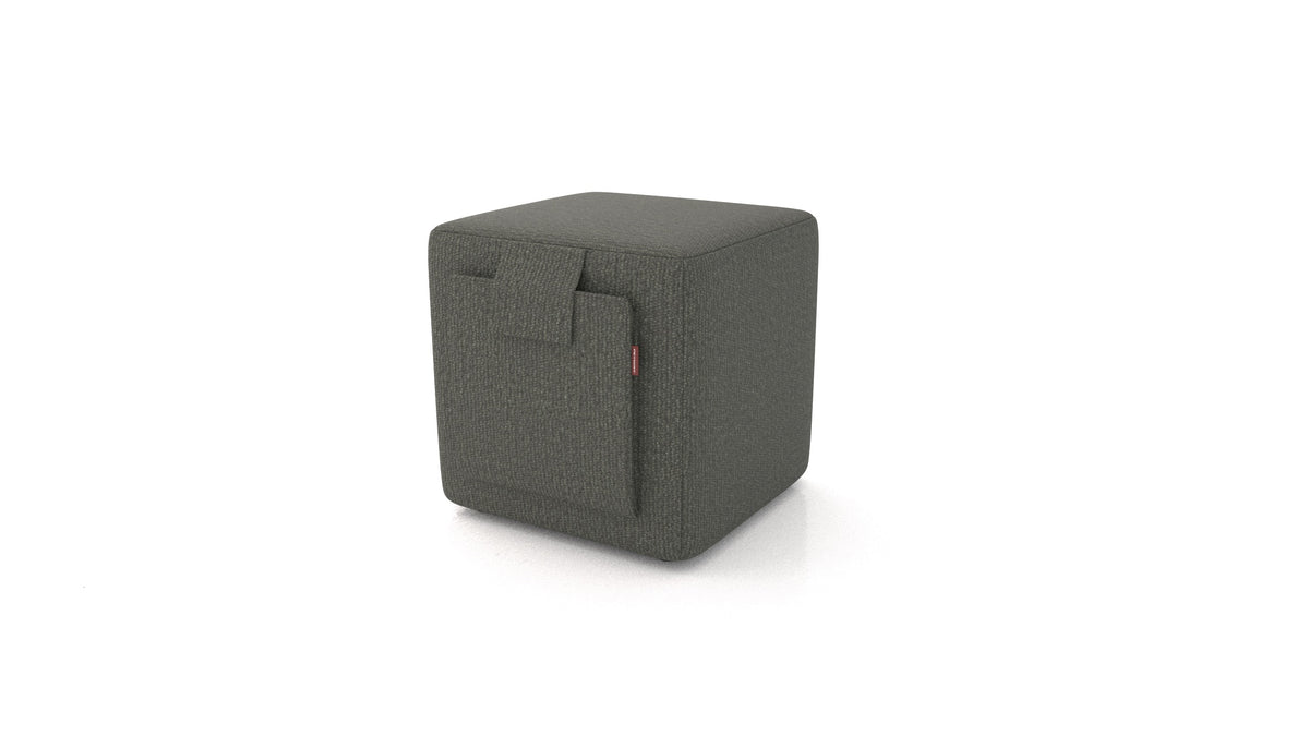 Pouf Tuck, pouf FEYDOM in tessuto Heim HM-98 Dark Grey