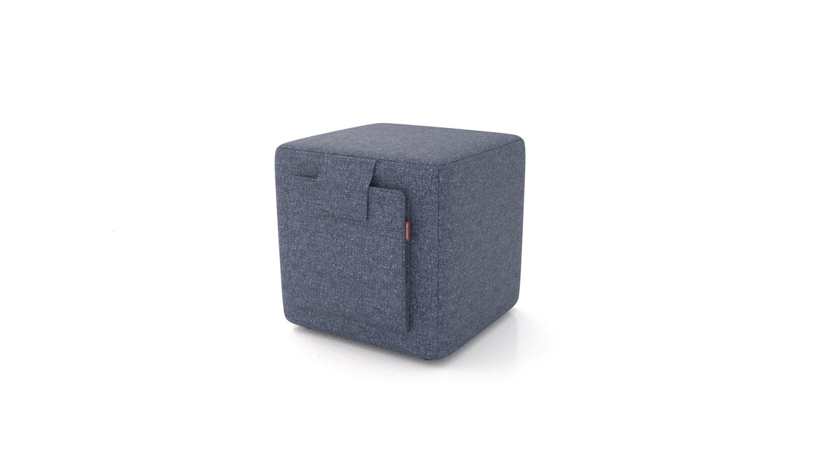 Pouf Tuck, pouf FEYDOM in tessuto Icon IC-79 Deep Blue