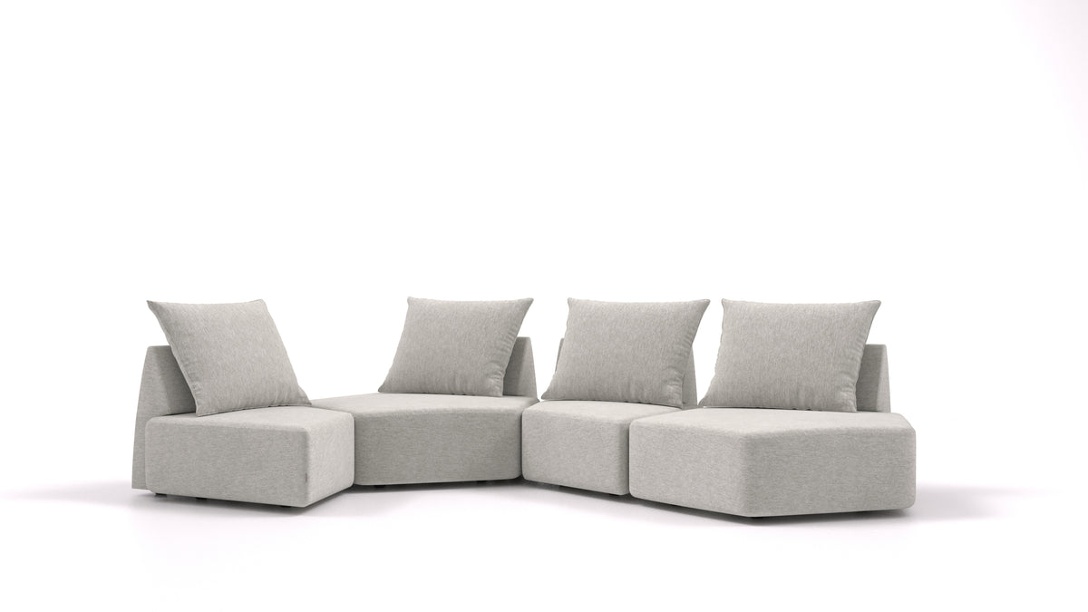 Fodere per Matacao3 Archipelago set in AT-80: Light Grey
