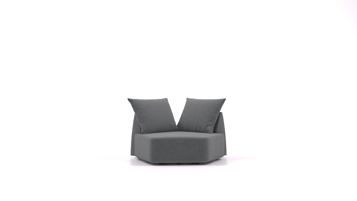 Fodere per Matacao3 Nook set in AT-88: Dark Grey