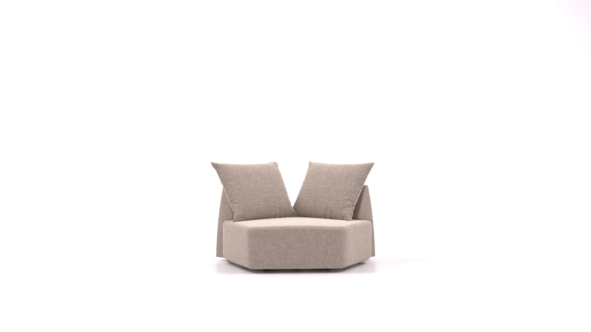 Fodere per Matacao3 Nook set in ET-15: Light Grey